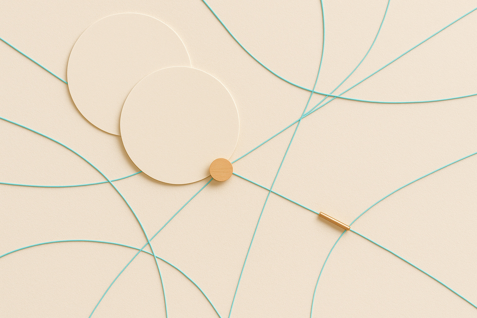 Image symbolique de la connexion et du lien